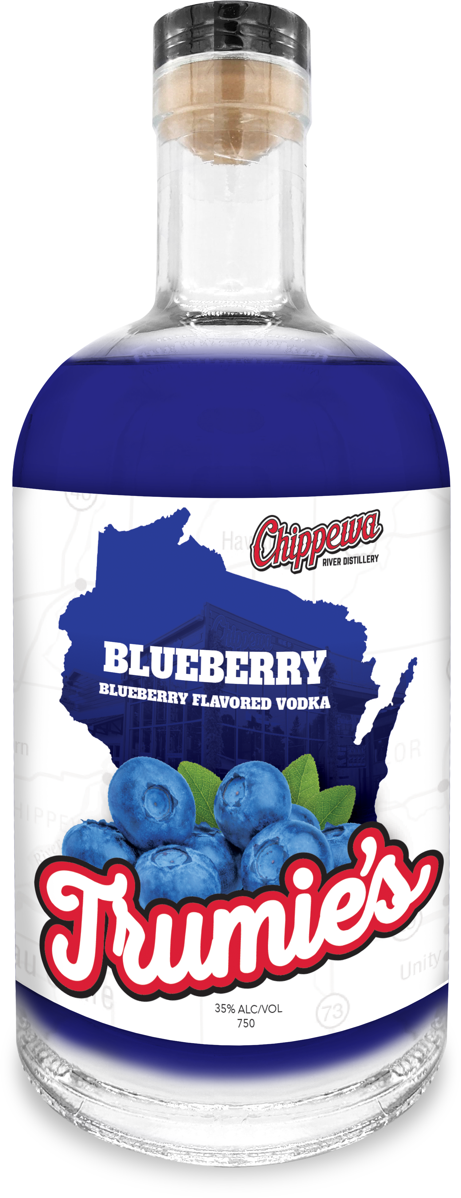 Trumie's Line of Spirits — Chippewa River Distillery & Brewster